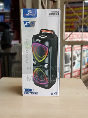 Rechargeable Bluetooth Speaker - Loud Bass Sound