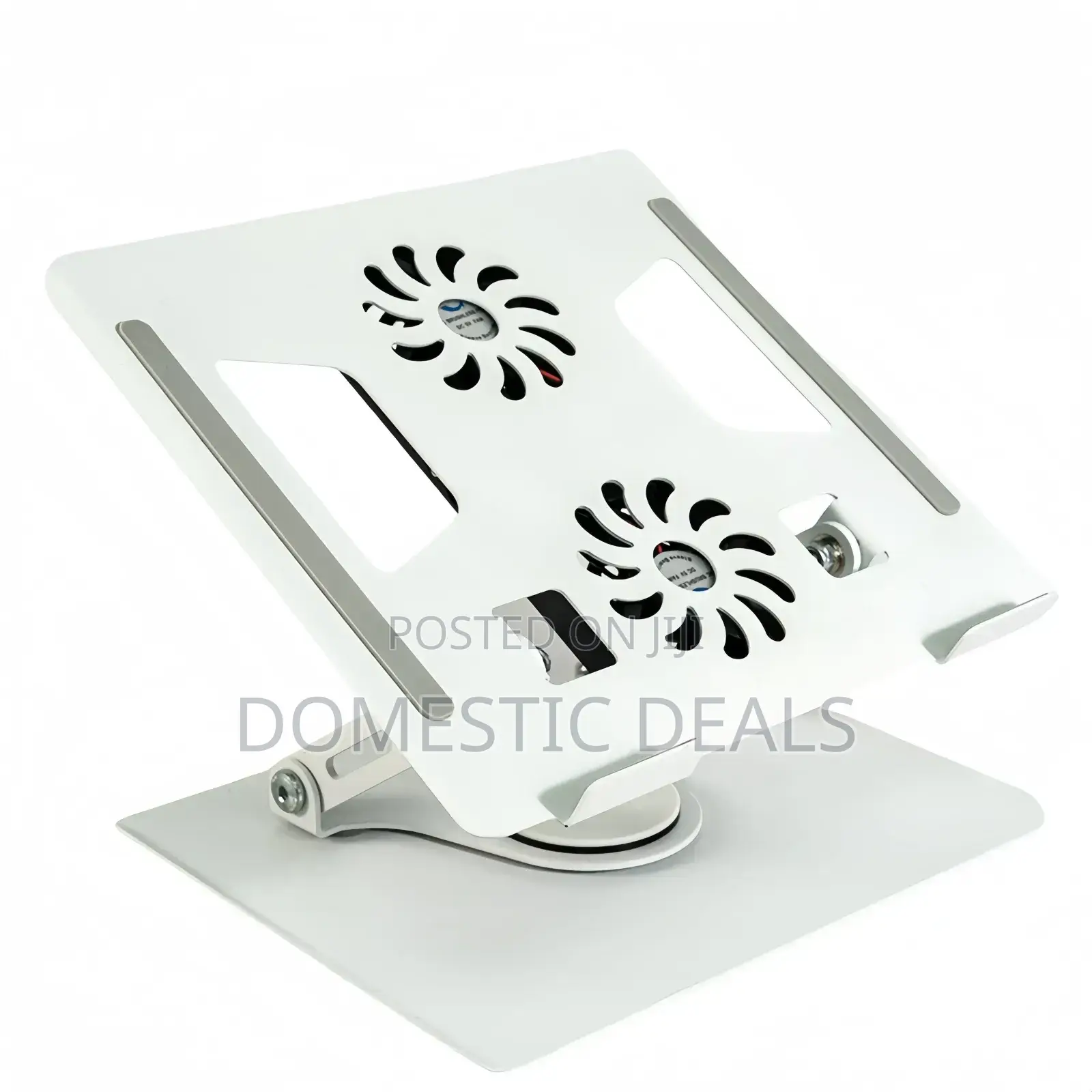 Adjustable Laptop Stand With Stepless Adjustment, Cooling Fan