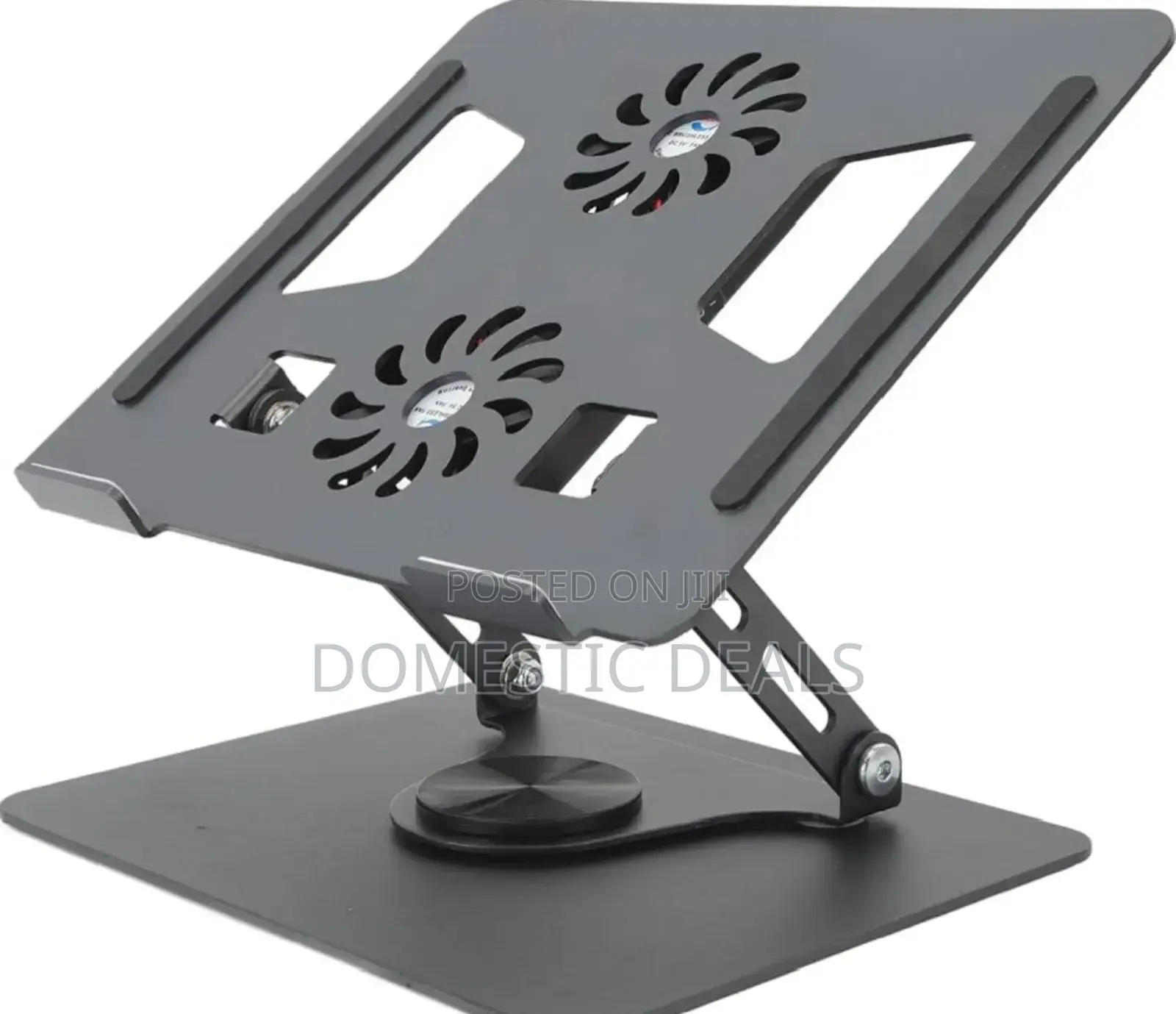 Adjustable Laptop Stand With Stepless Adjustment, Cooling Fan