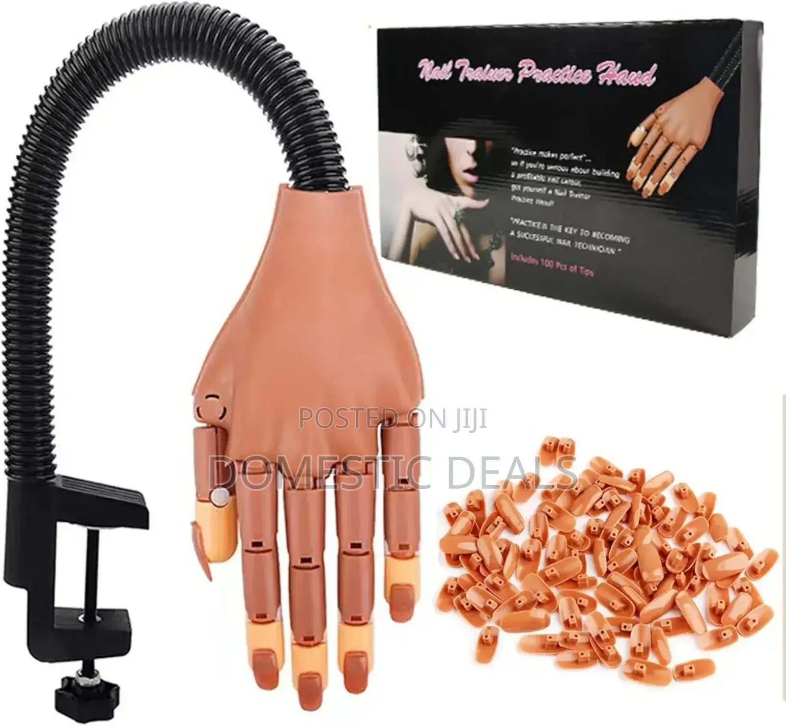 Practice Hand for Acrylic Nails