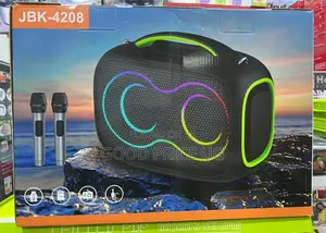 JBK-4208 Portable Wireless Bluetooth Karaoke Speaker.