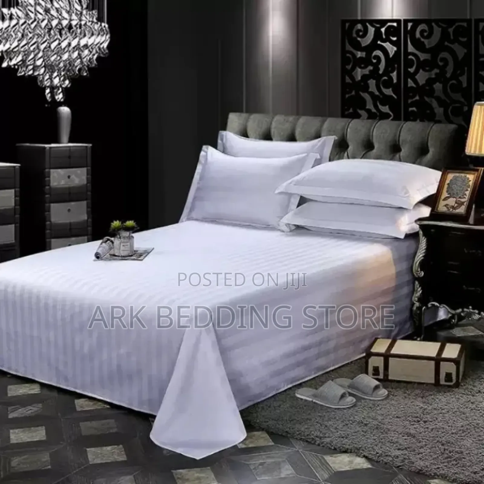 Cotton White Egyptian Bedsheets