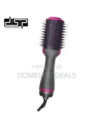 DSP One Step 2in1 Hot Hair Dryer Straightener Brush