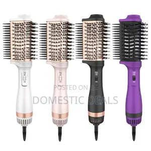DSP One Step Hot Hair Dryer Straightener Brush