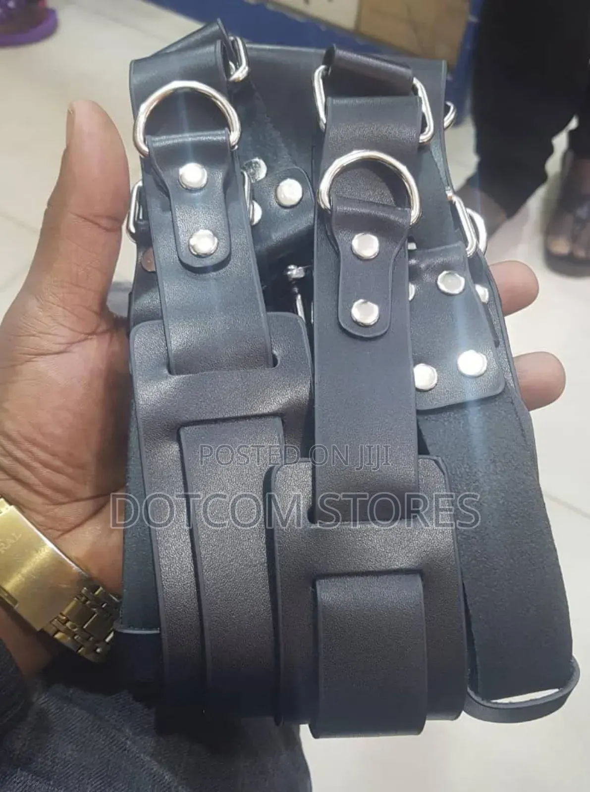 Leather Double Camera Harness or Shoulder Strap