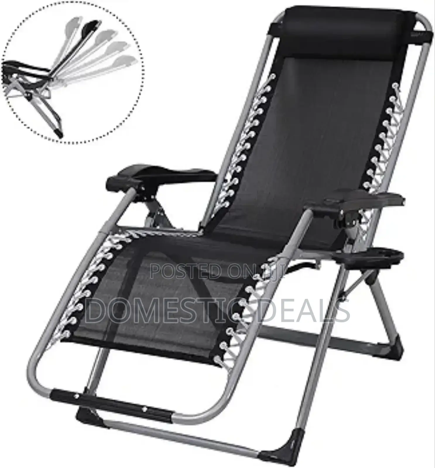 Zero Gravity Reclining Chair With Cushion