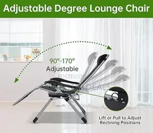Zero Gravity Reclining Chair With Cushion