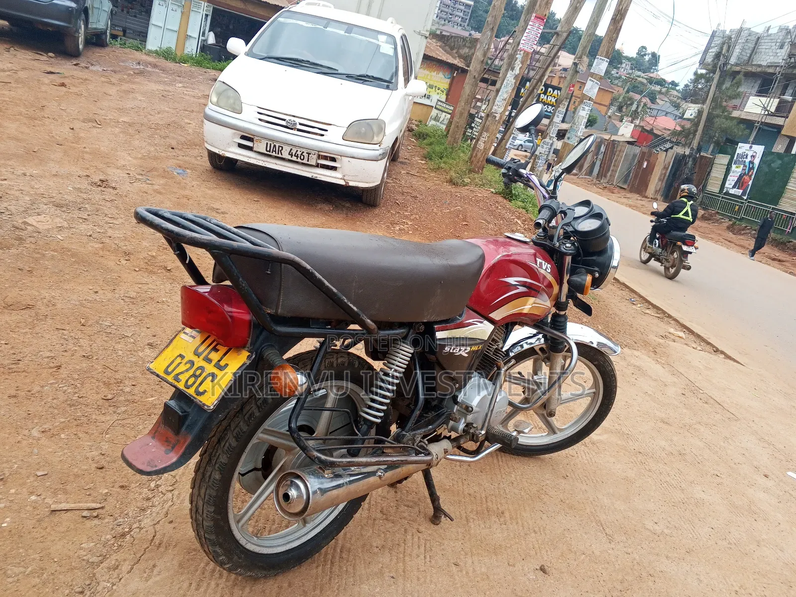 TVS XL 100 2018 Red