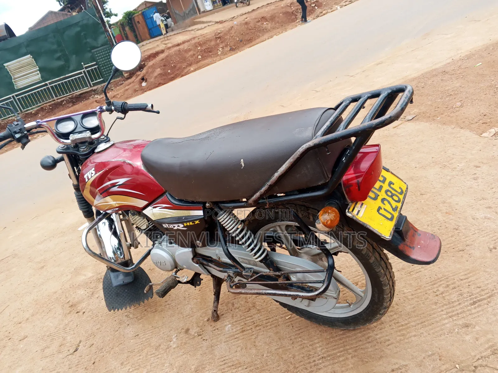 TVS XL 100 2018 Red