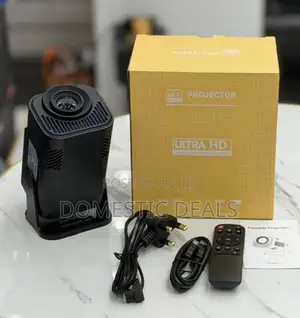 Android 13.0 Smart Projector, 1080p Support, Rotatable Design