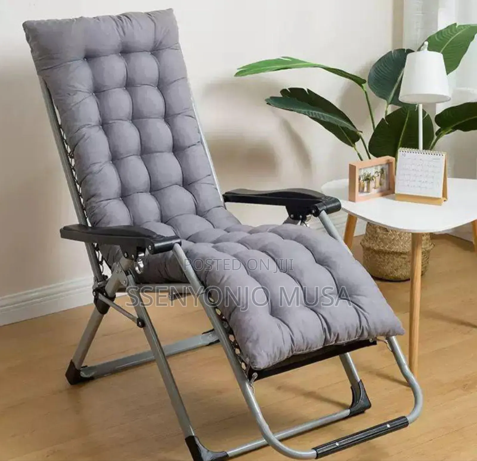Adjustable Outdoor Zero Gravity Camping Chair With Cushion Cup