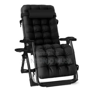 Adjustable Outdoor Zero Gravity Camping Chair With Cushion Cup