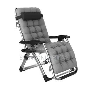 Adjustable Outdoor Zero Gravity Camping Chair With Cushion Cup