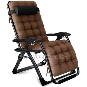 Adjustable Outdoor Zero Gravity Camping Chair With Cushion Cup