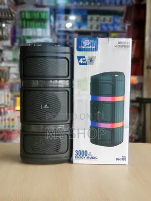Portable Speaker Rechargeable - Strong Bass and Long Battery