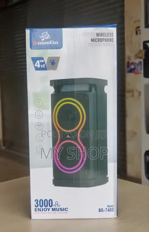 Rechargeable Speaker With a Wireless Microphone - Enjoy Karaoke