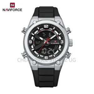 Nav Men’S Watch With Silicone Strap Led Night Light