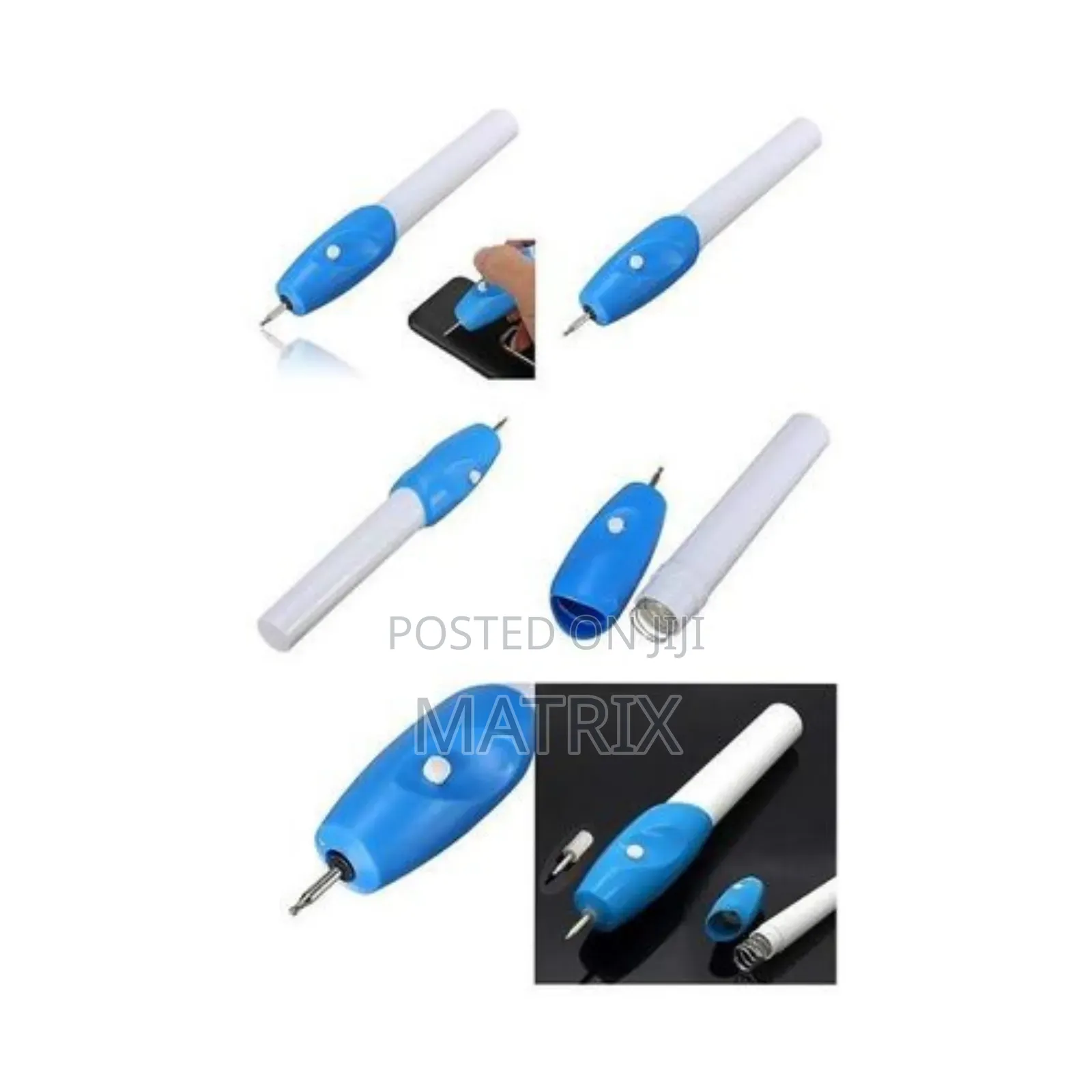Battery Powered Engraving Pen With 2 Tips / Carving Pen