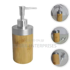 Bamboo Liquid Soap Dispenser ~ Foil