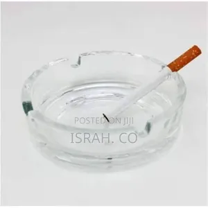 Thickened Glass Ash Tray - Clear