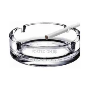 Thickened Glass Ash Tray - Clear
