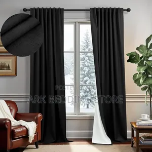 Cotton Quality 3pcs Curtains