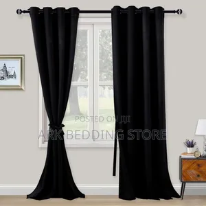 Cotton Quality 3pcs Curtains