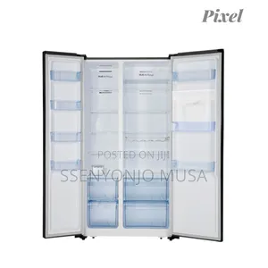 Pixel 670l Double Side-by-Side Fridge With Water Dispenser