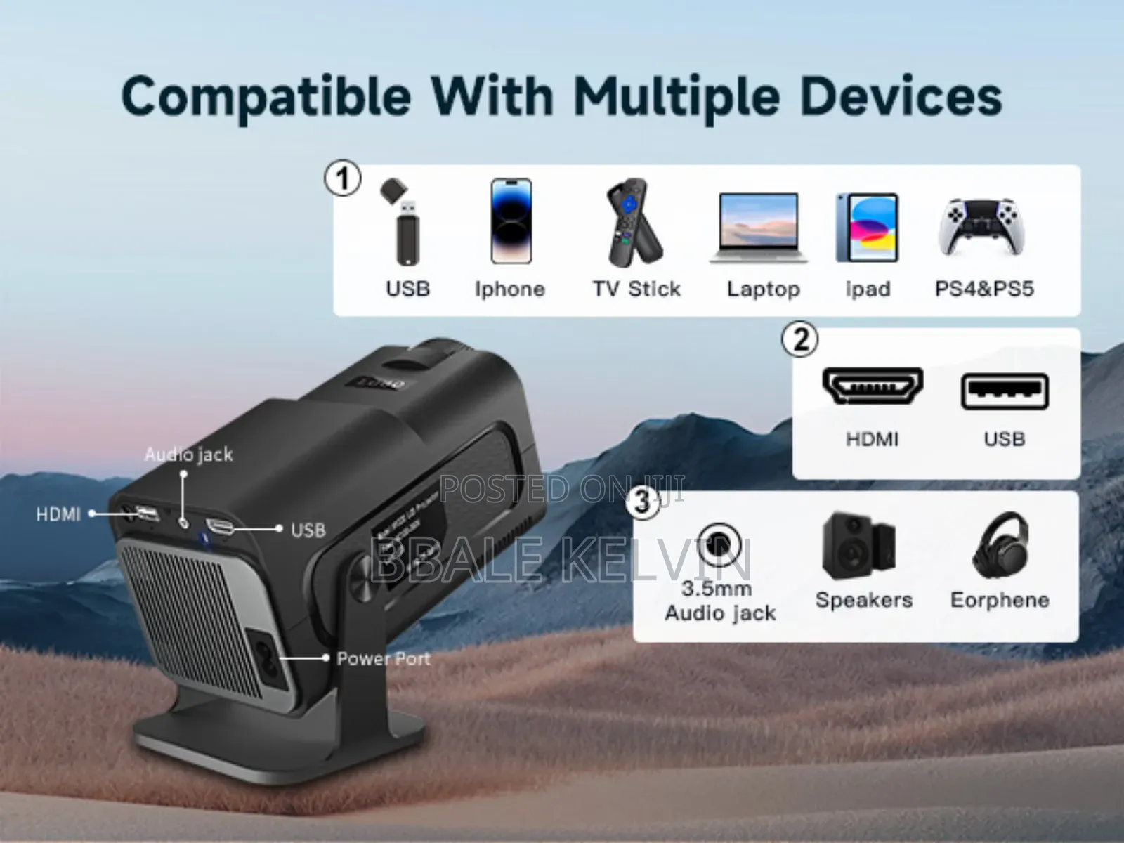 Hy320 HDR - 5gwifi Smart Projector