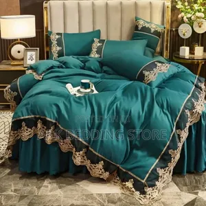 Luxury 6pcs Green Duvets