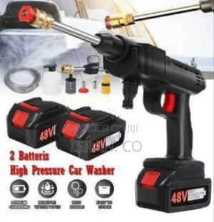 Portable Cordless High Pressure Car Washer With 2 Batteries - Multic
