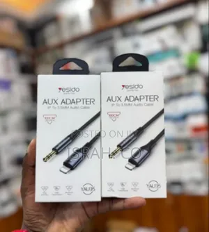 Yesido Audio Adapter Yau35 ( iPhone to 3.5mm) Audio Cable - Multicolor