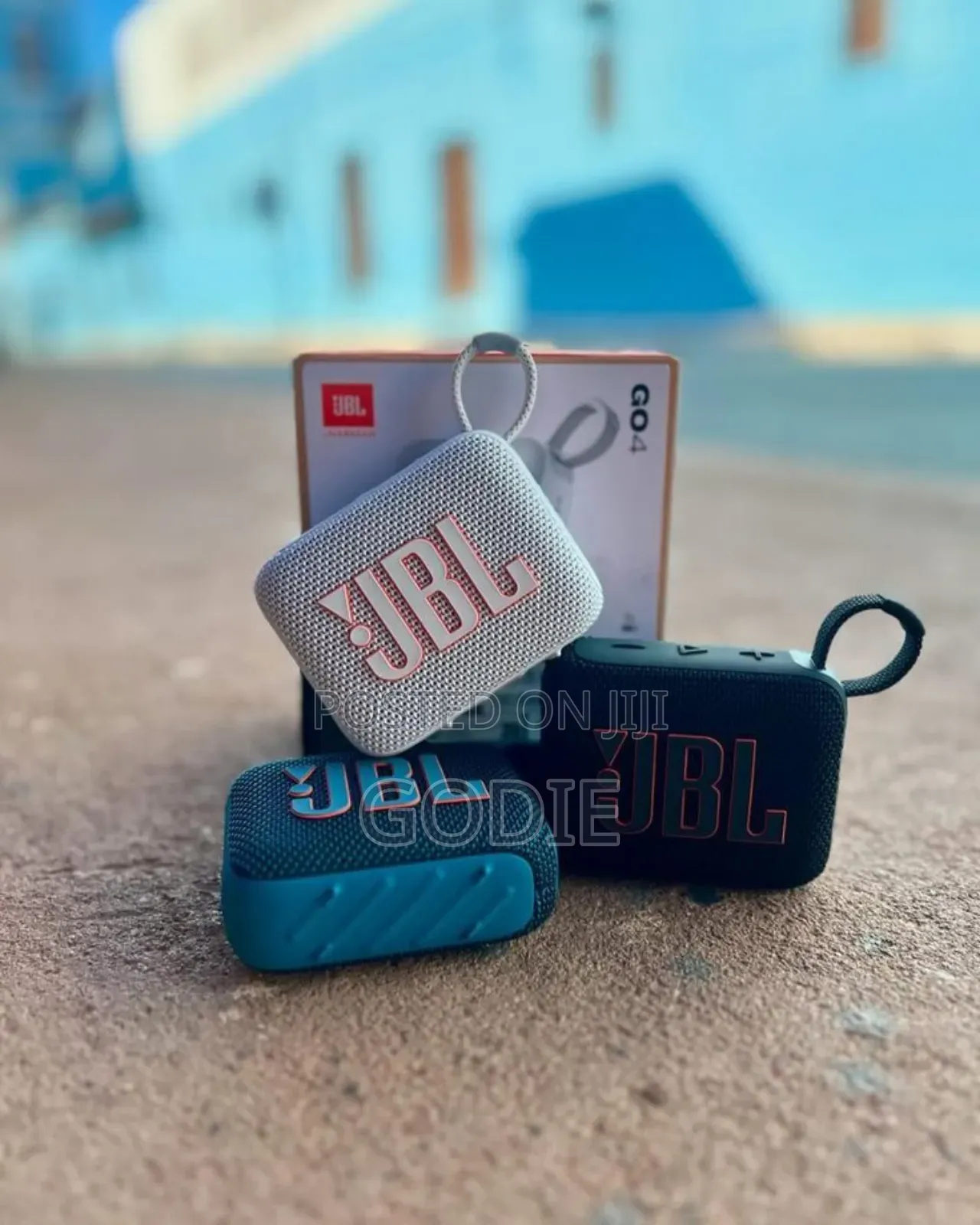 JBL Go 4 Portable Bluetooth Speaker.
