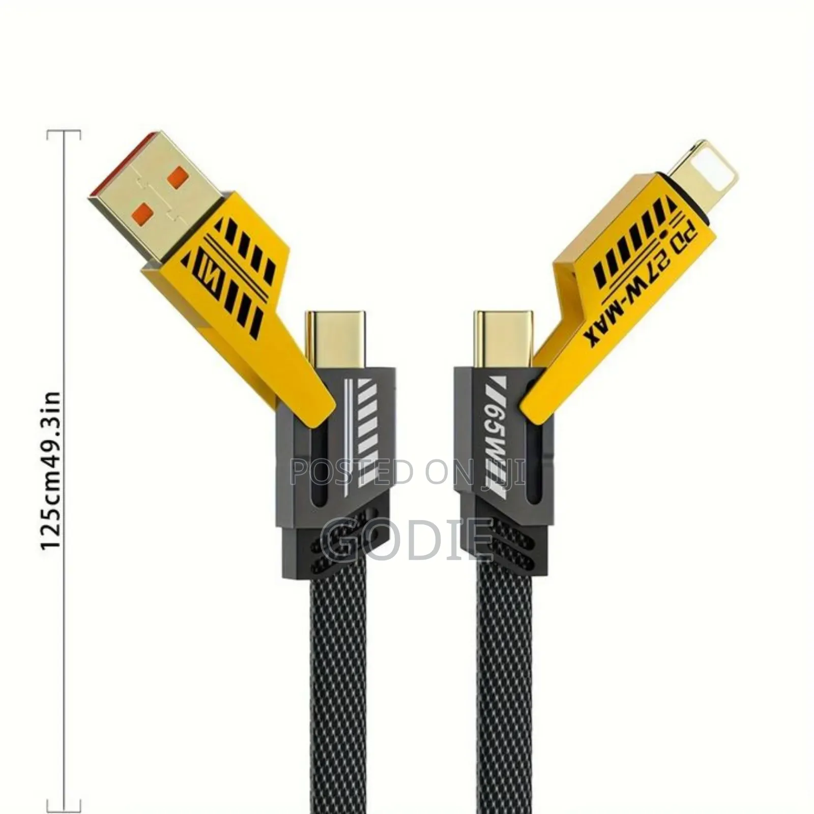 Multifunctional 4-in-1 High-Quality Charging Cable.