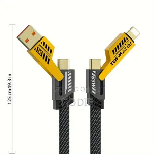 Multifunctional 4-in-1 High-Quality Charging Cable.