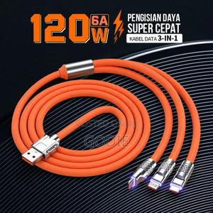 3-in-1 Fast Charging Data Cable Designed to Power Multiple Devices.