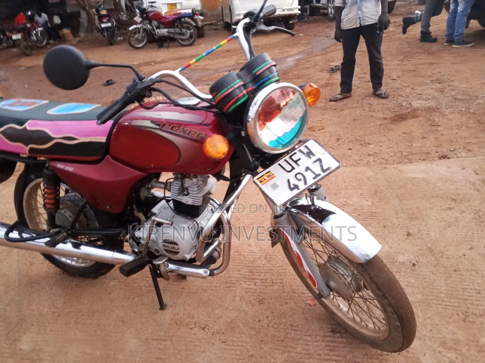 Bajaj Boxer 100 2020 Red