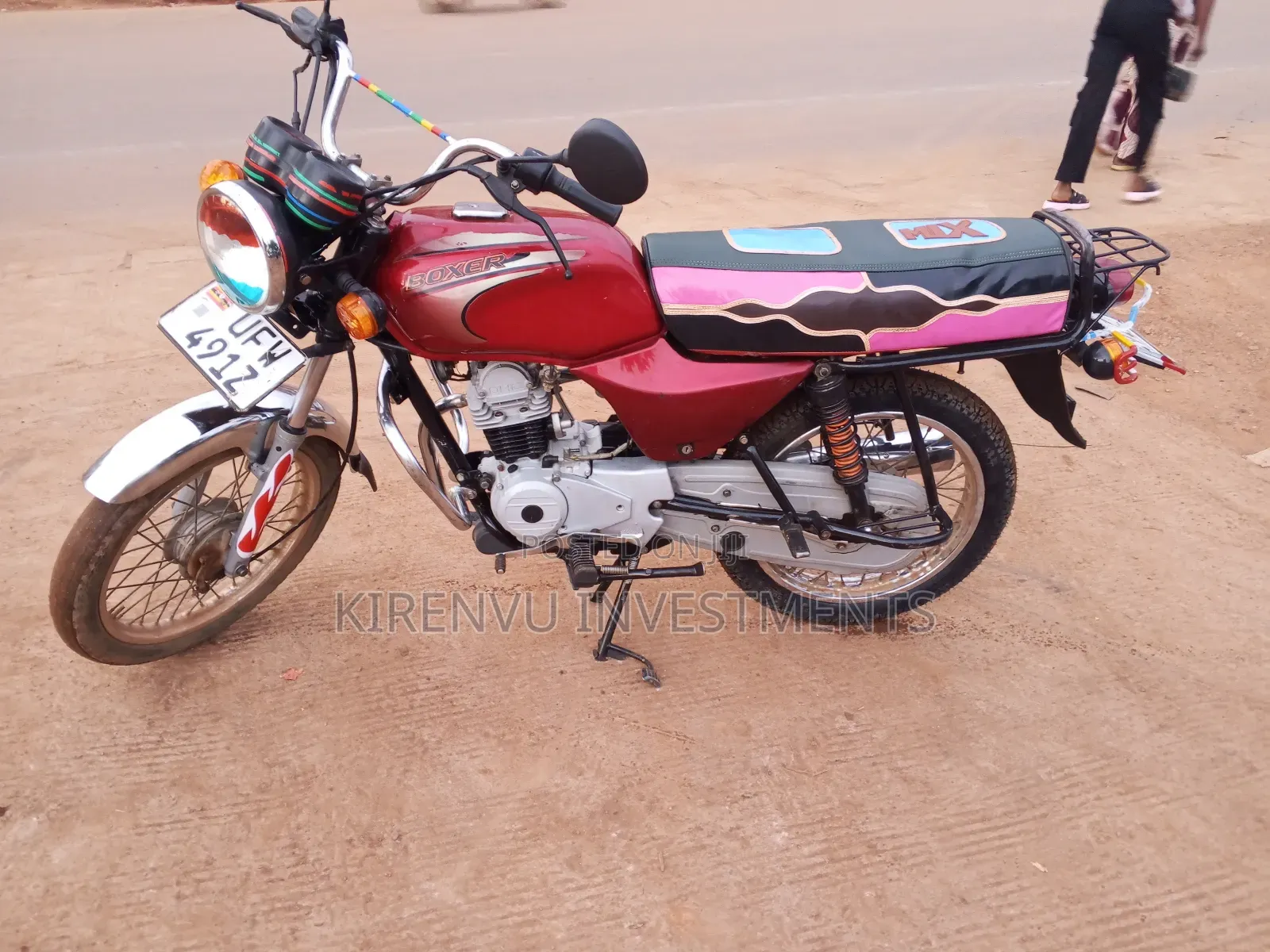 Bajaj Boxer 100 2020 Red