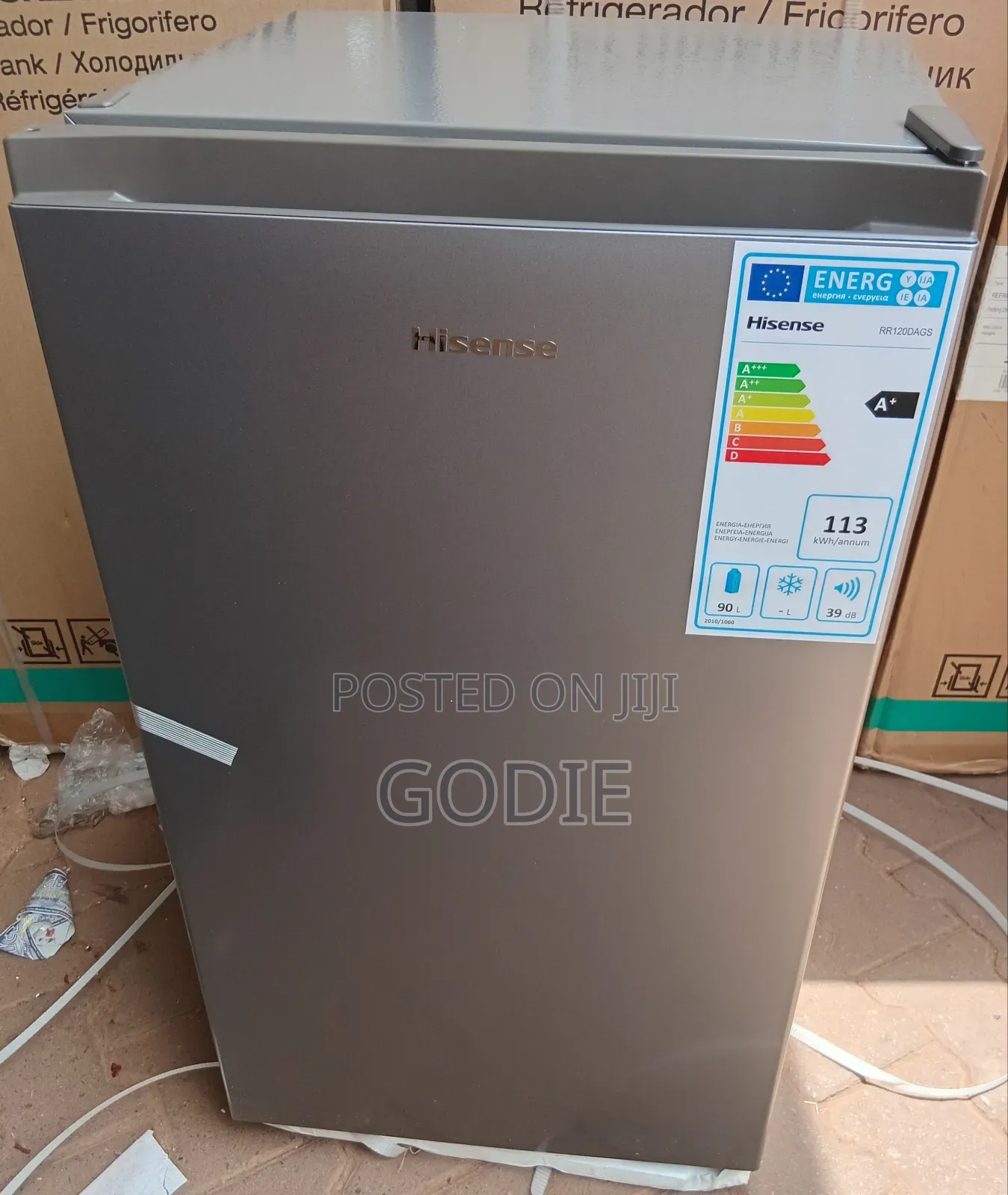 Hisense Fridge/Refrigerator 120l Single Door