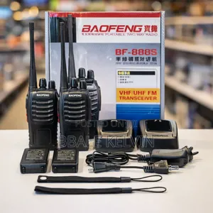 Baofeng Bf-888s Walkie Talkie Set With Full Accessories