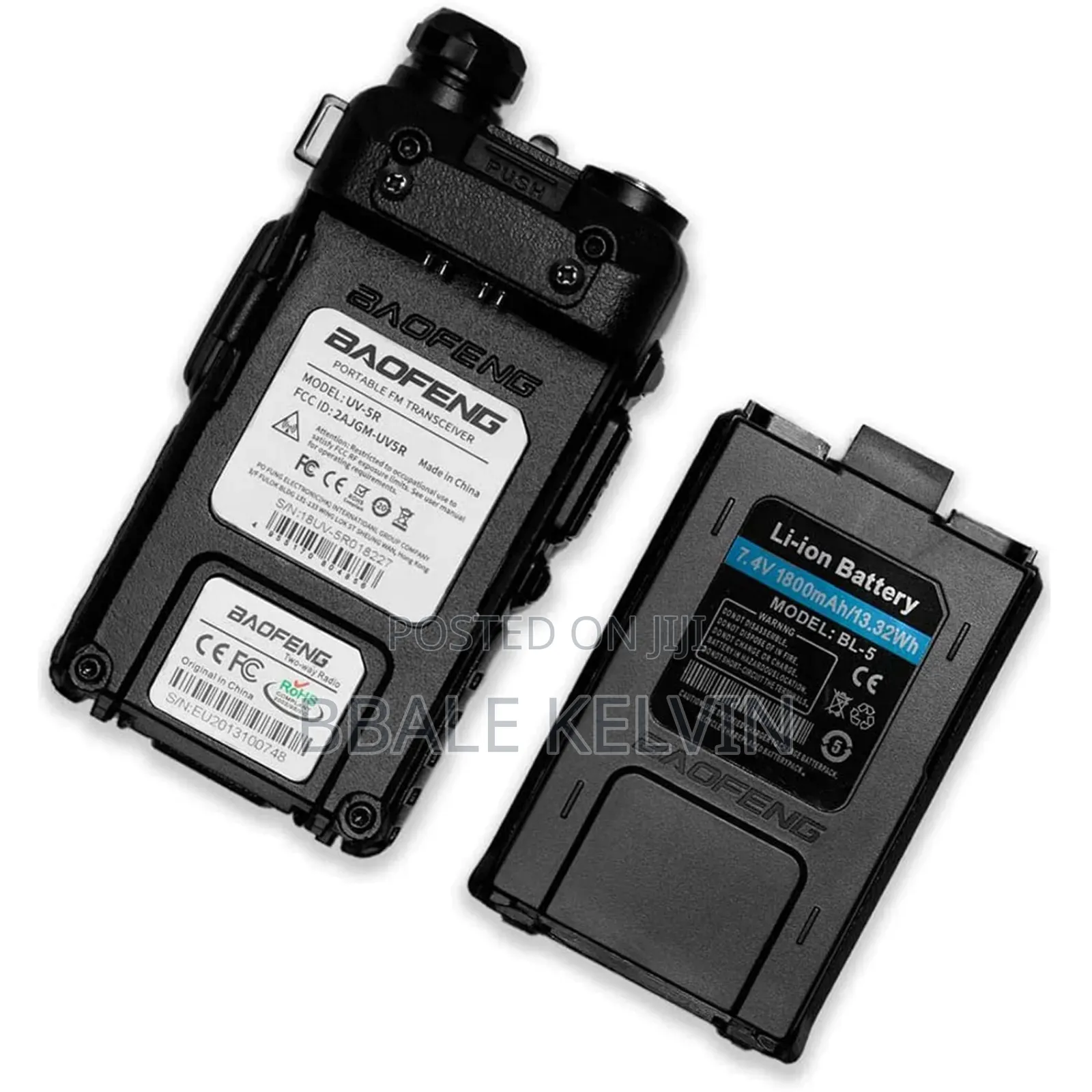 Baofeng Uv-5r Fm Walkie Talkie