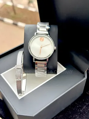 Movado Bold Evolution Women's Stainless Steel Bracelet