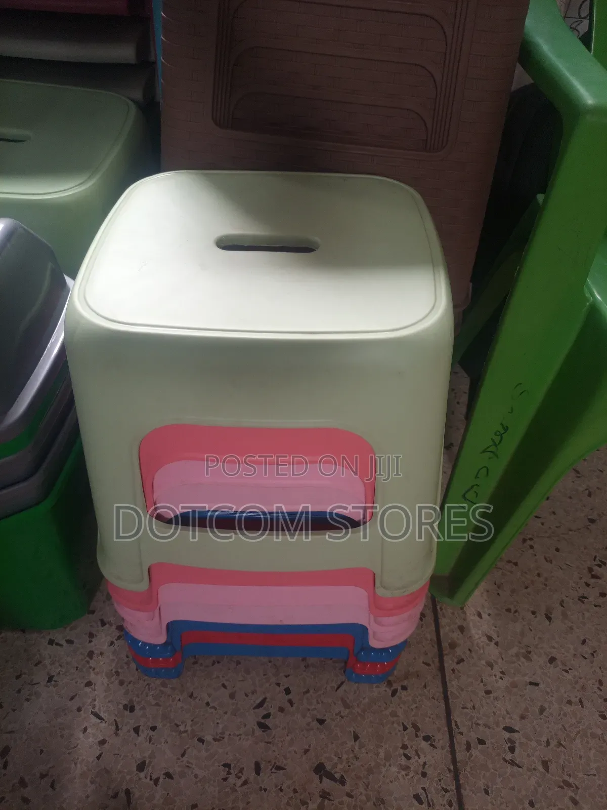 Multi-Purpose Heavy-Duty Plastic Stools