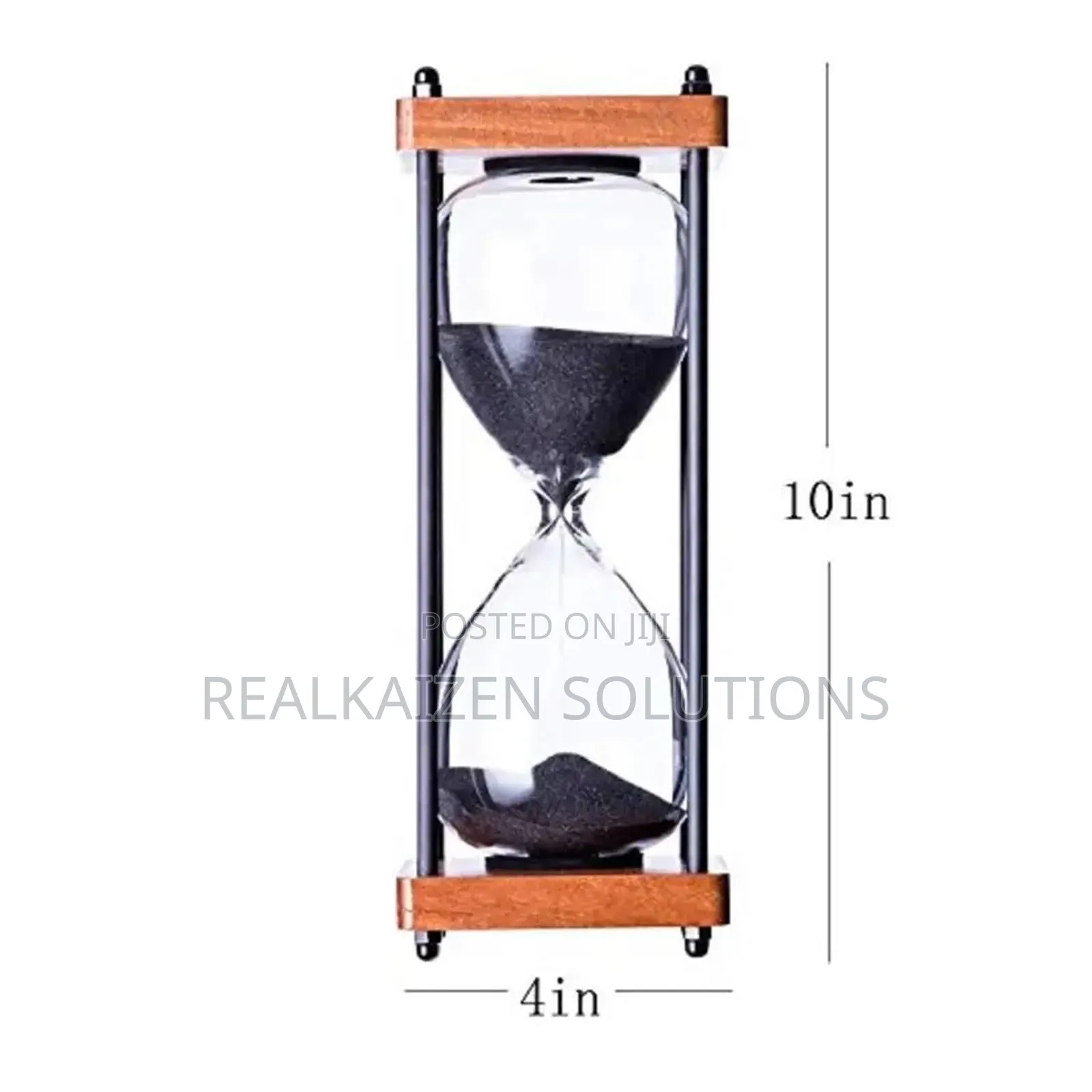 Usa Hour Glass Timer Metal Sand Timer