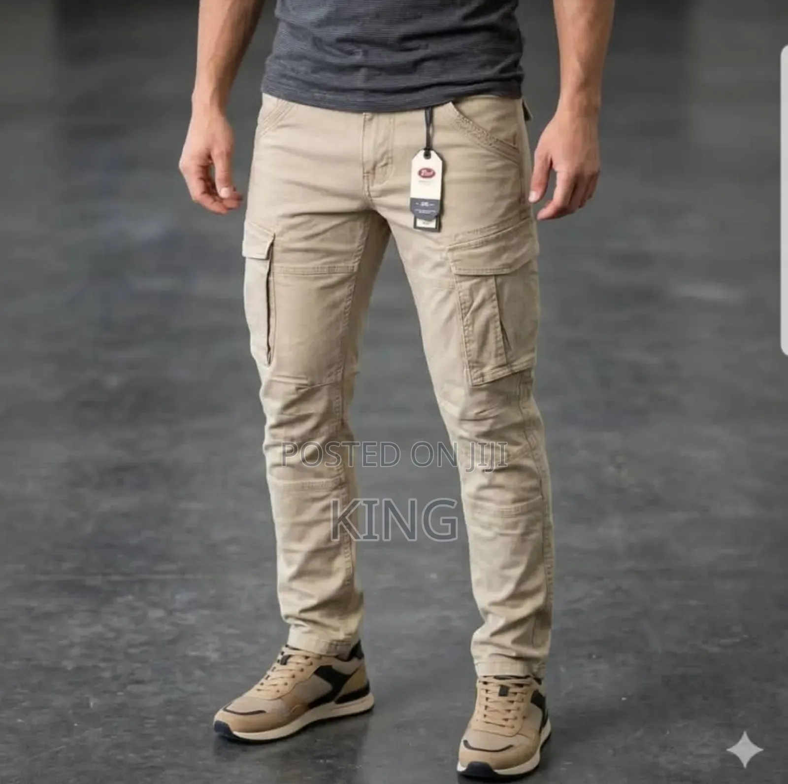 Rugged Comfort Fit Cargo Pants