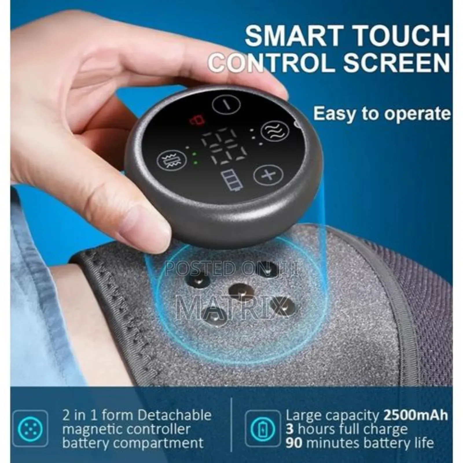 Knee Massager With Infrared Red Light Cordless