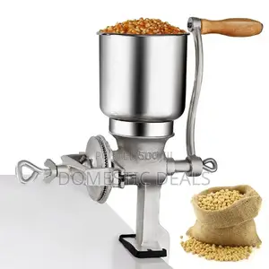Manual Corn Mill Grinder, Portable Grain Mill Grain Grinder