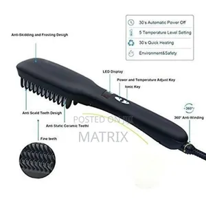 Hair Straightener Brush