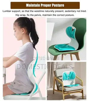 Foldable Ergonomic Lumbar Support Chair