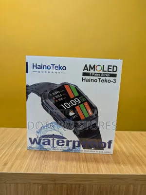 Haino Teko-3, A Smartwatch Featuring An Amoled Display.